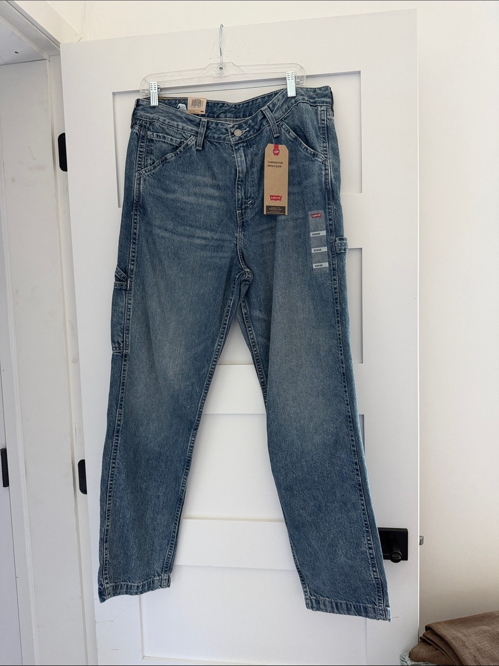 Levi's Relaxed Blue Denim Carpenter Jeans